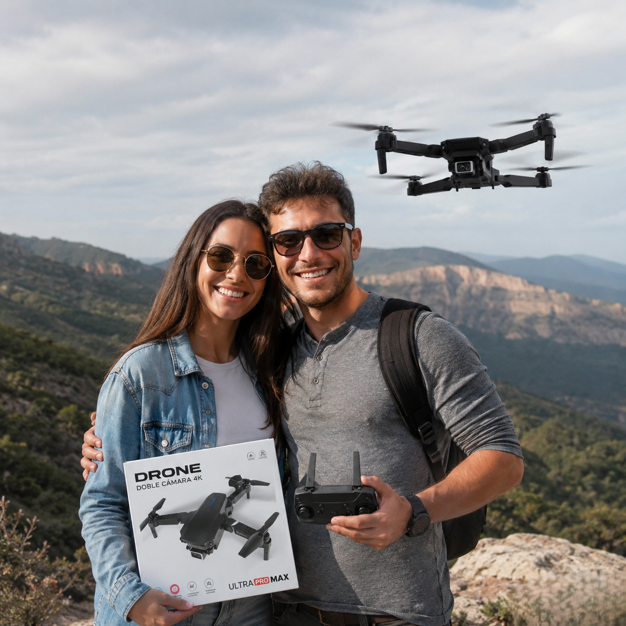 Drone E088 Doble Camara 4k Ultra Pro Max