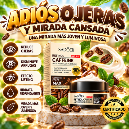 Crema Contorno De Ojos Retinol Y Cafeína