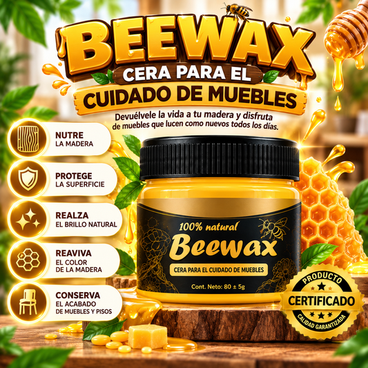 Beewax Cera para el cuidado de muebles