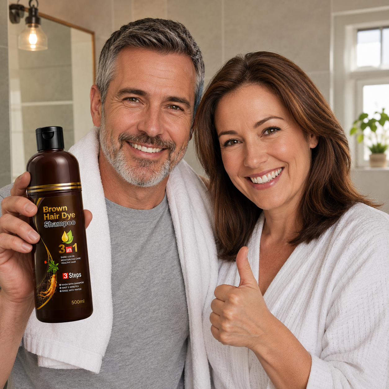 Shampoo Tinte Anti Canas 500ml