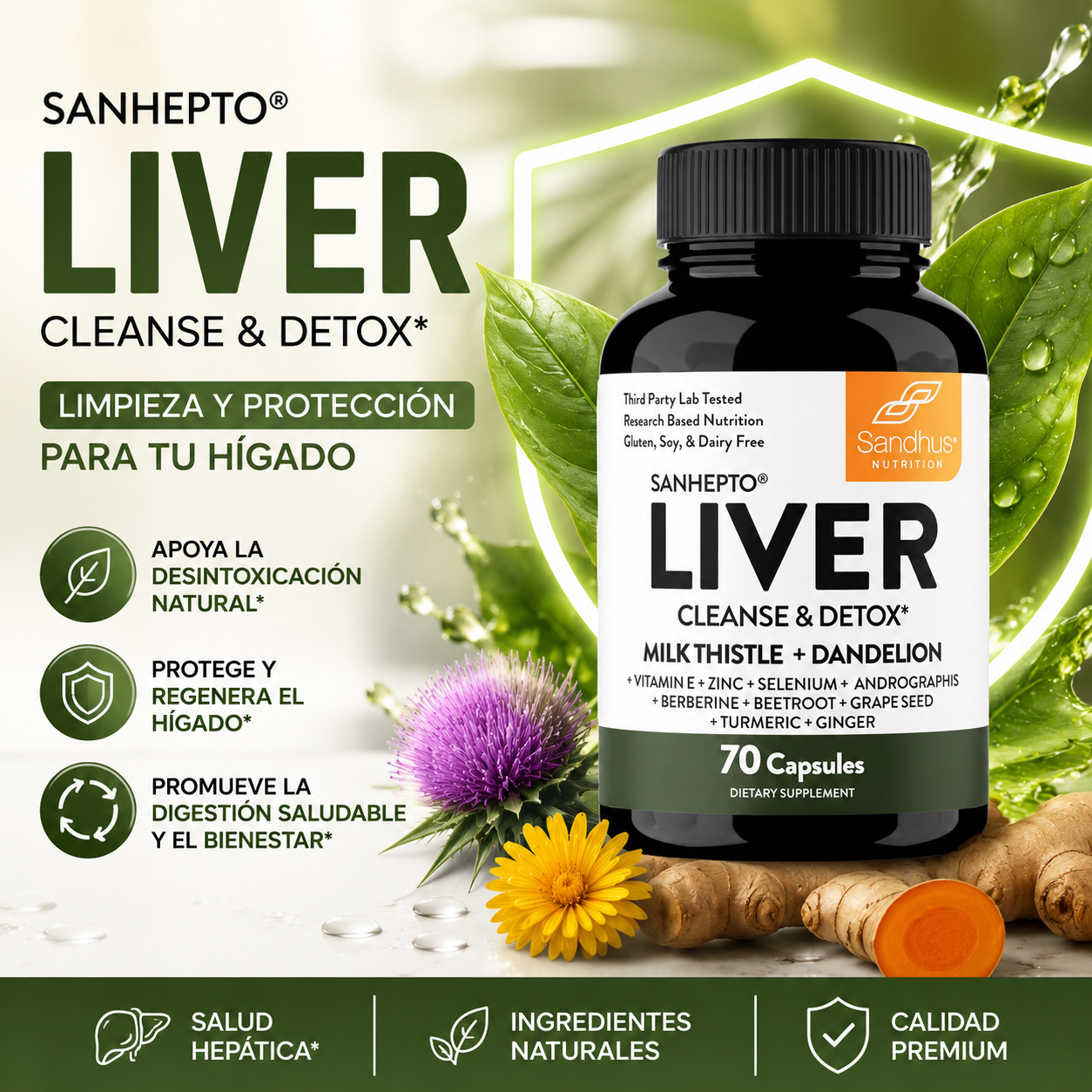 Suplemento Liver Limpieza Higado