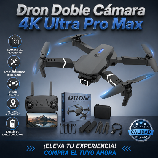 Drone E088 Doble Camara 4k Ultra Pro Max