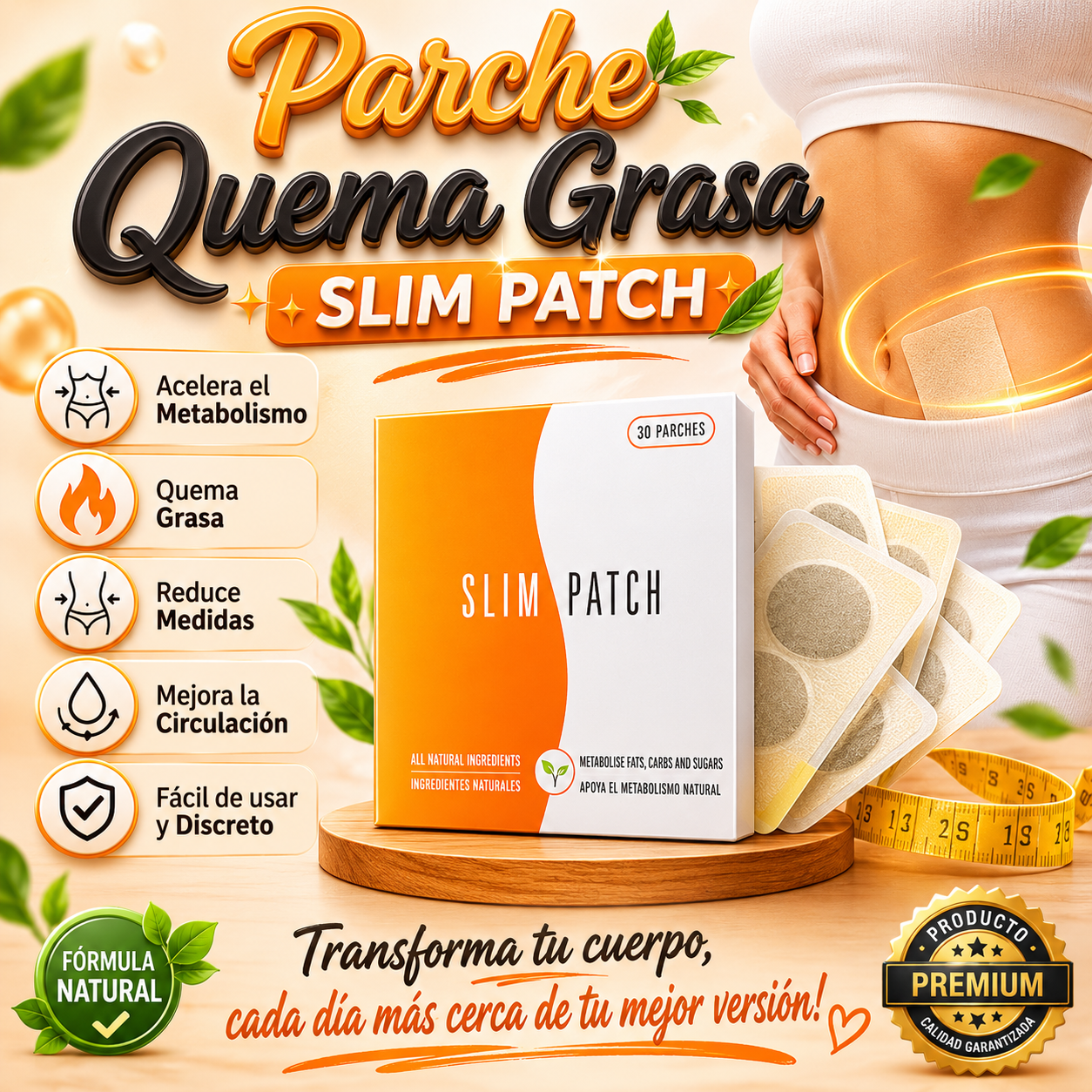Parches Adelgazantes Slim Patch