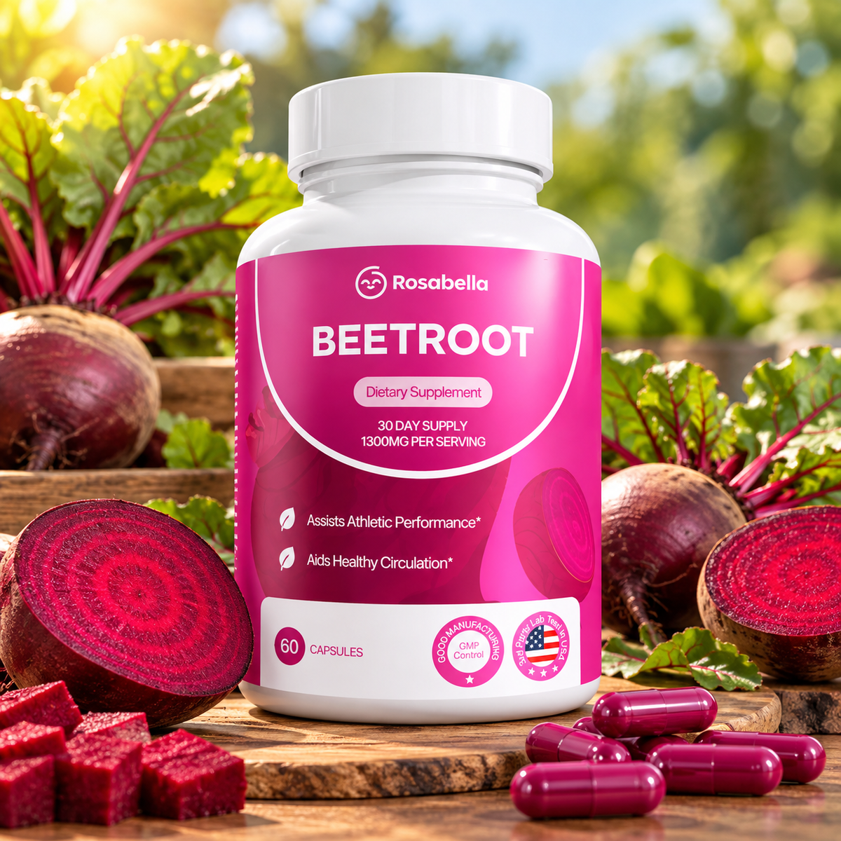 Suplemento Beetroot Remolacha Rosabella
