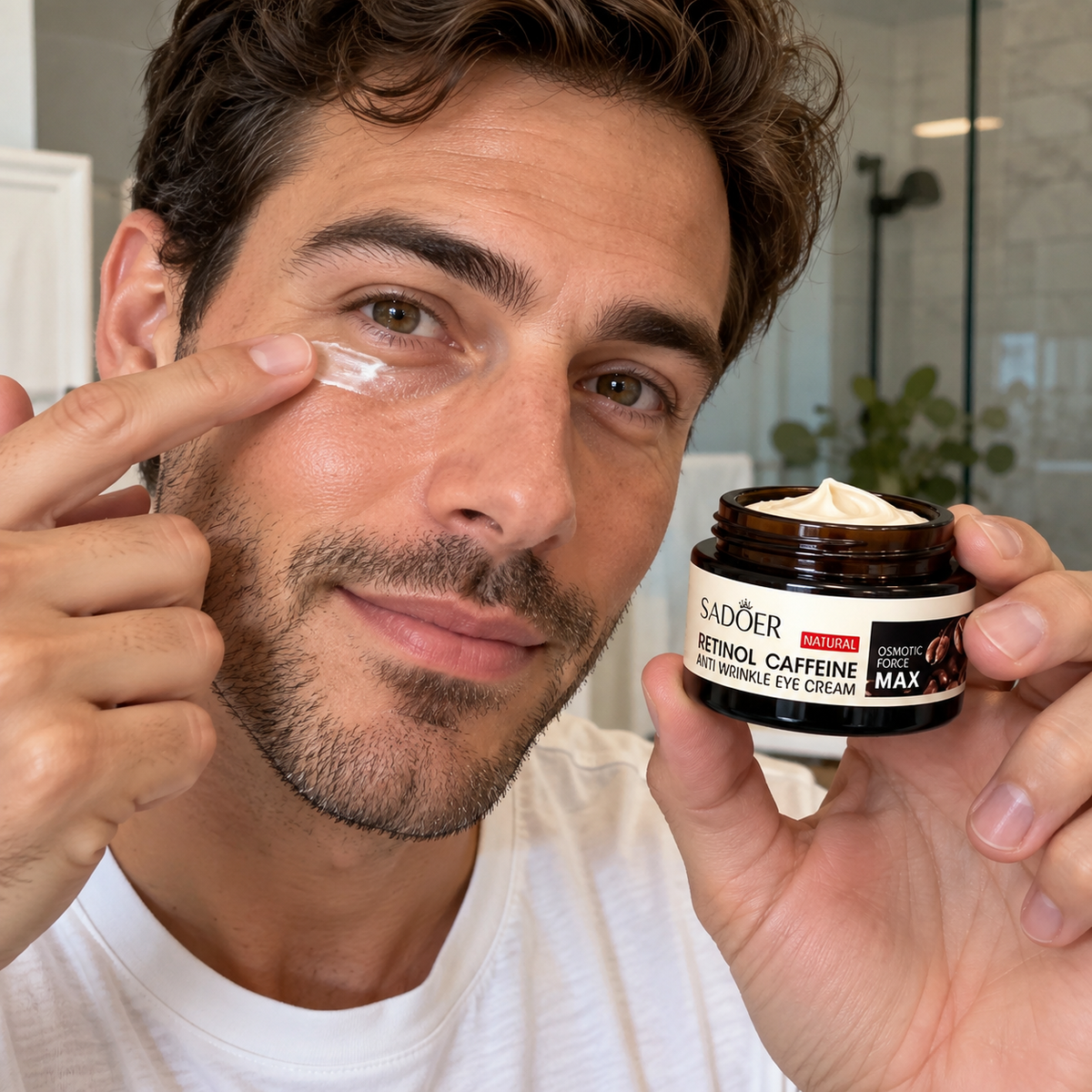 Crema Contorno De Ojos Retinol Y Cafeína