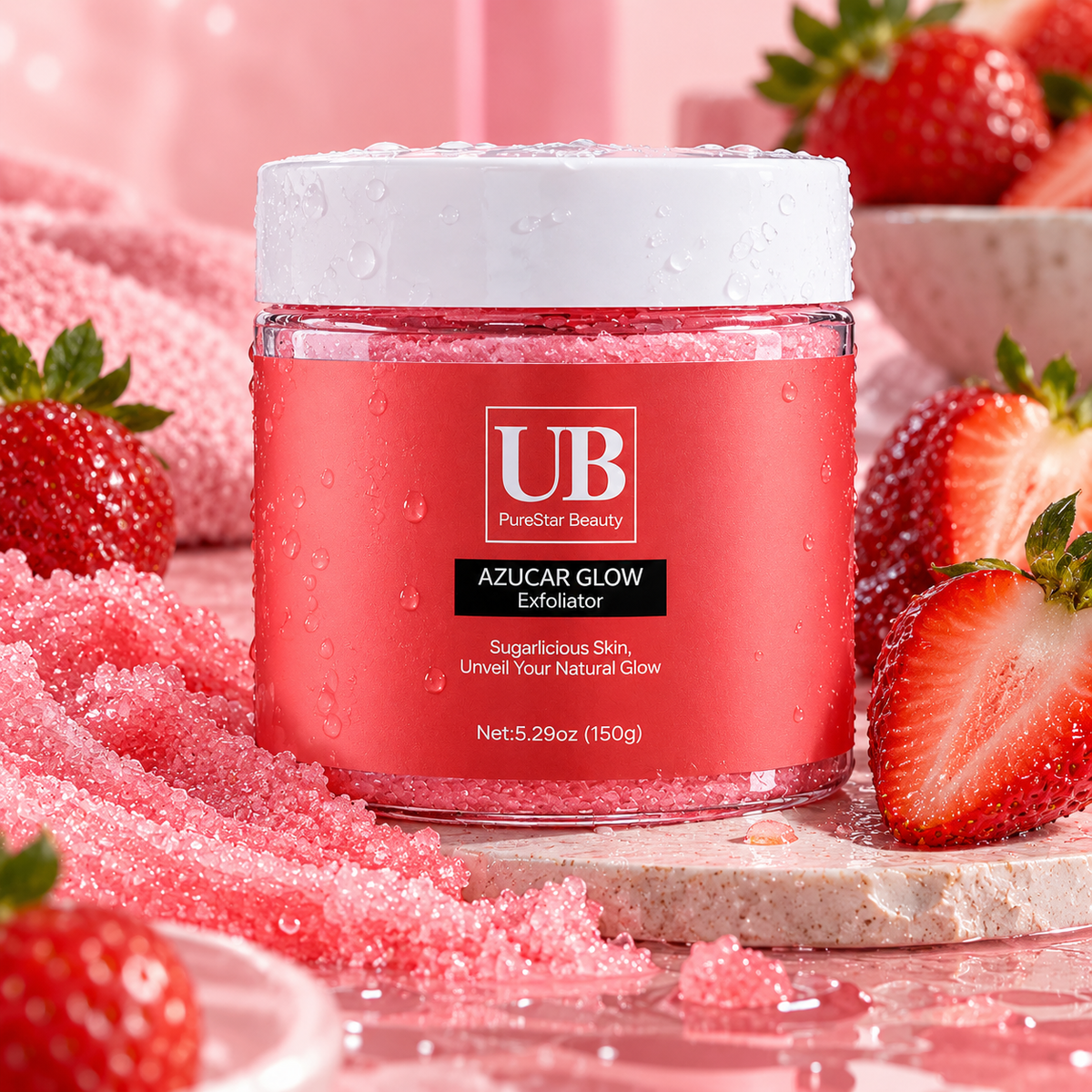 Exfoliante UB Hidratante de Fresa