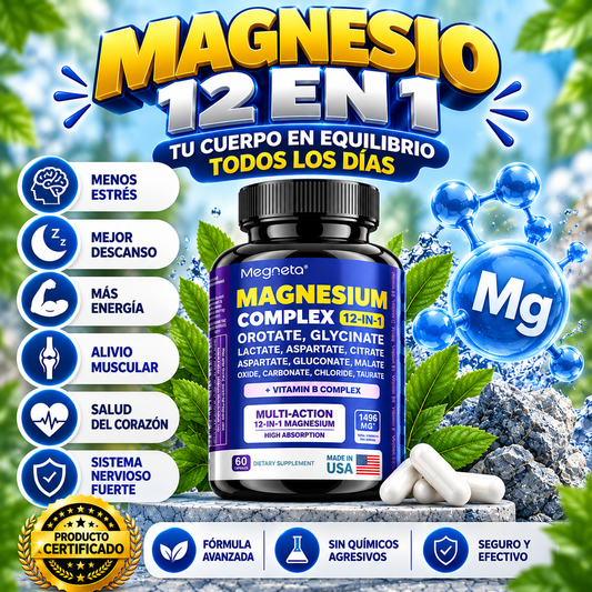 Suplemento Megneta Magnesio Complex