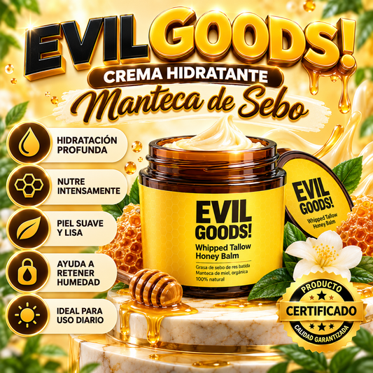 Crema Hidratante Evil Goods Manteca