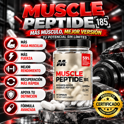 Suplemento Muscle Peptide 84 capsulas