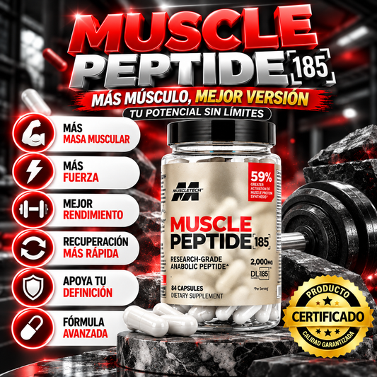 Suplemento Muscle Peptide 84 capsulas