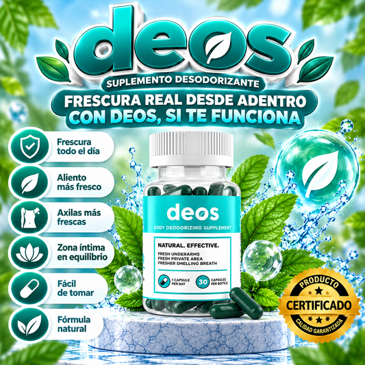 Deos Suplemento Elimina Mal Olor 30 caps