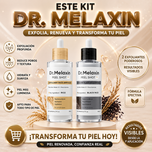 Kit Exfoliante Dr. Melaxin