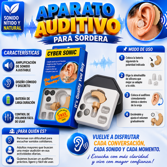 Aparato Auditivo Para Sordera audifono
