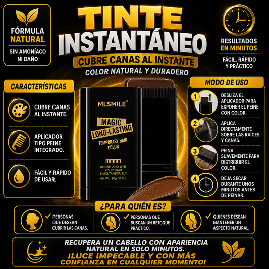 Tinte Instantáneo para el Cabello