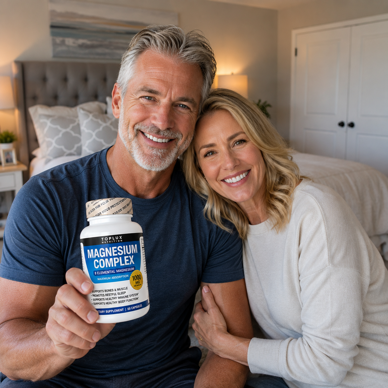 Magnesium Complex TOPLUX (90 Capsulas)