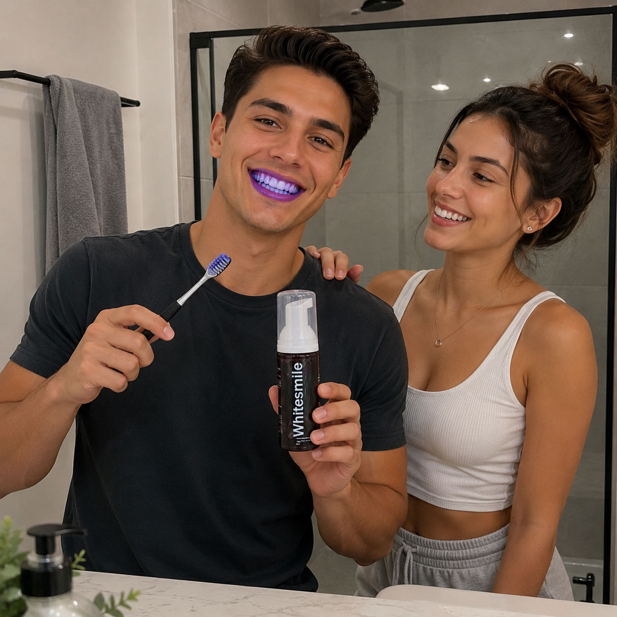 Pasta Dental Morada Whitesmile